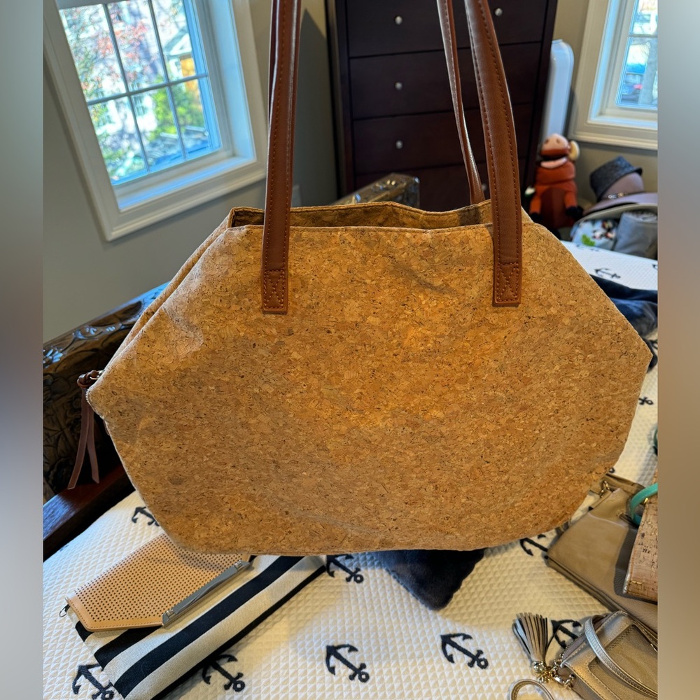 Cute all cork tote
